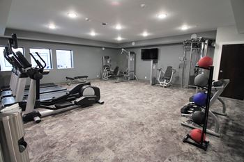 Fitness center at frost english silver in maplewood mn